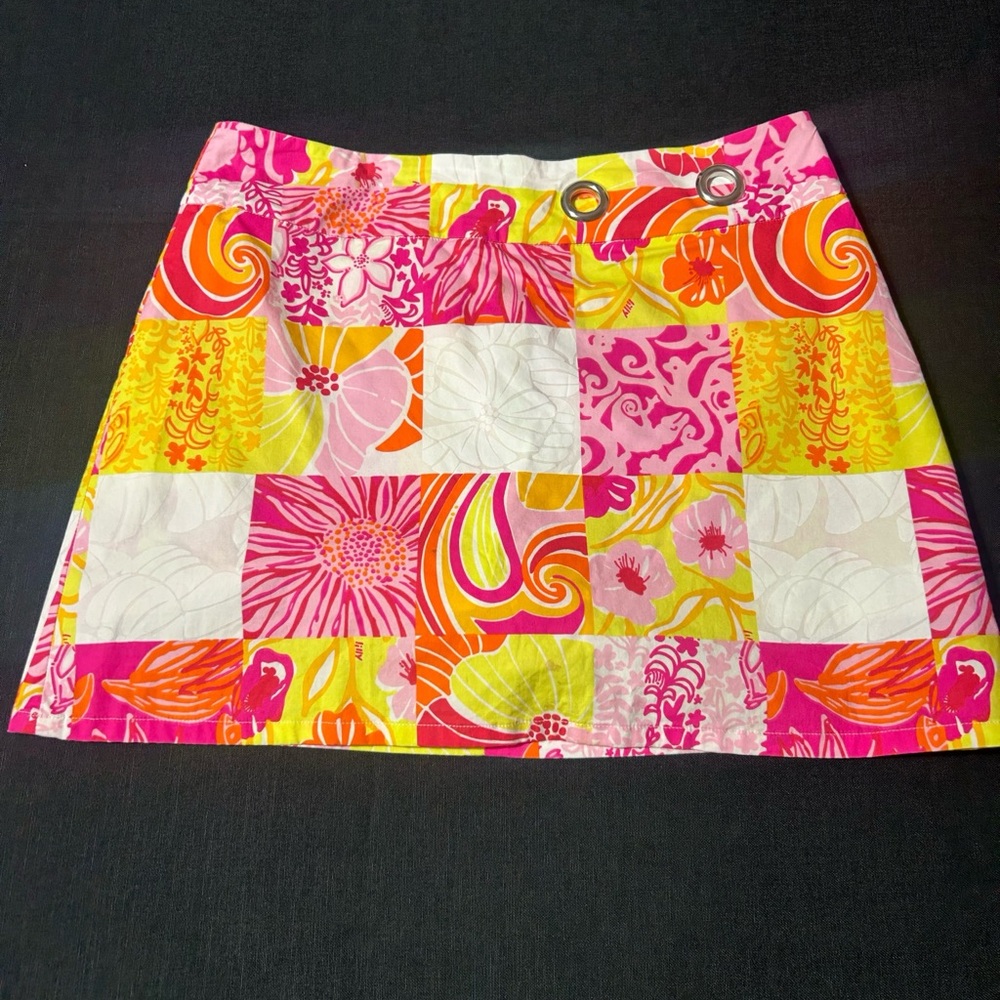 Lilly Y2K Patchwork Mini Skort